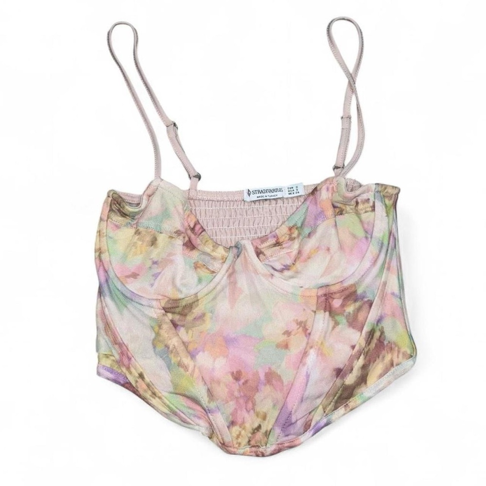 Stradivarius Corset Style Top - Multicolor